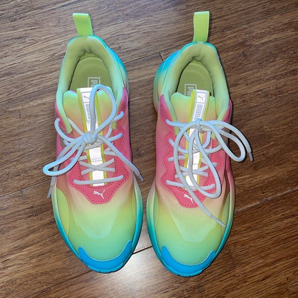 Puma FP Movement Tie Dye Rise Sneakers size 7.5 - Picture 4 of 7